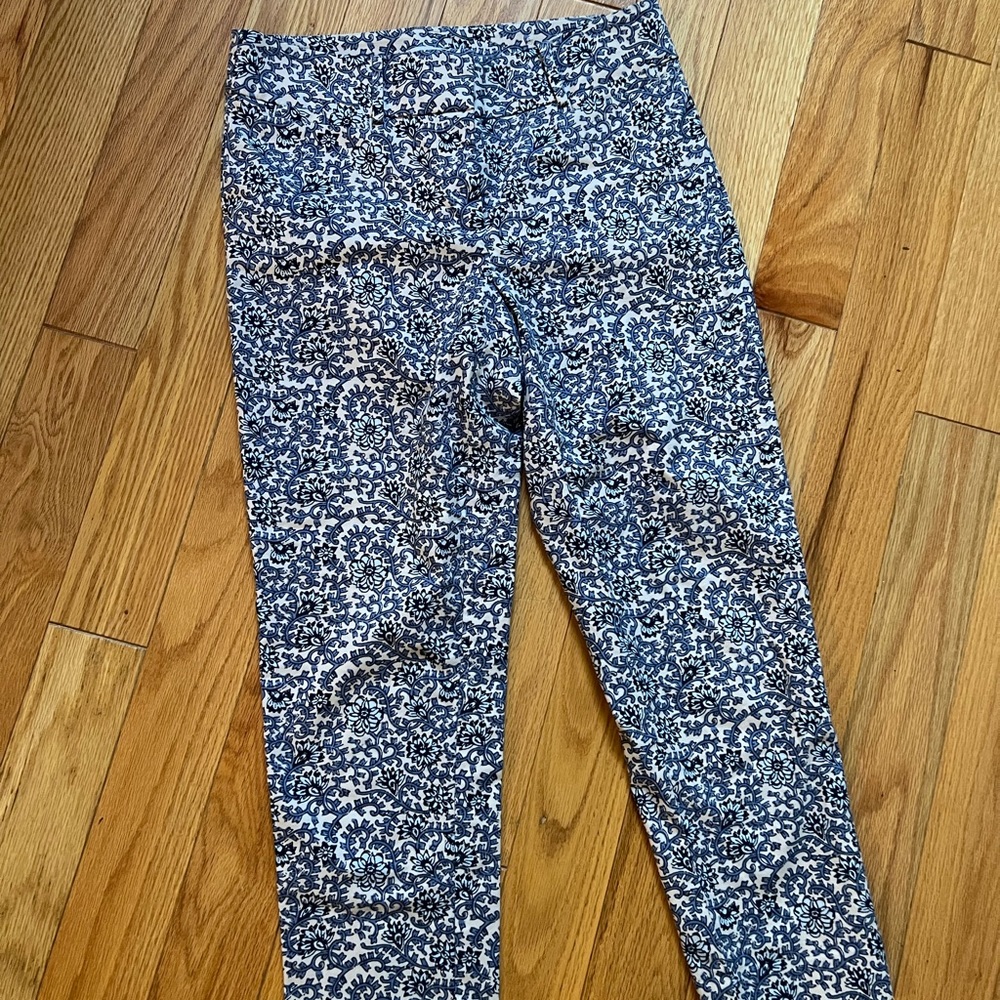 LOFT Blue and White trousers